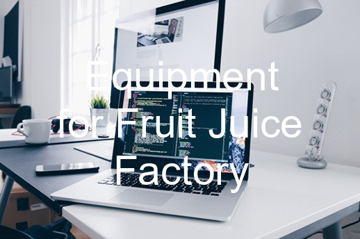 Equipment for Fruit Juice Factory